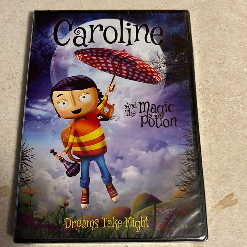 DVD Caroline and the Magic Potion- "Dreams of Flight", Brand New Factory Sealed